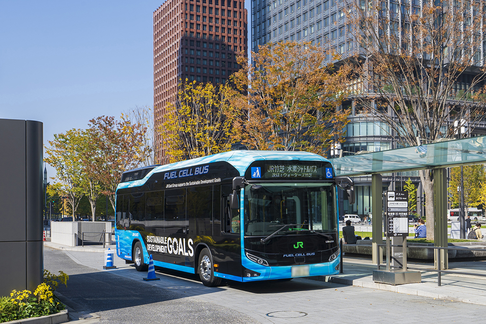 東京都の燃料電池バス