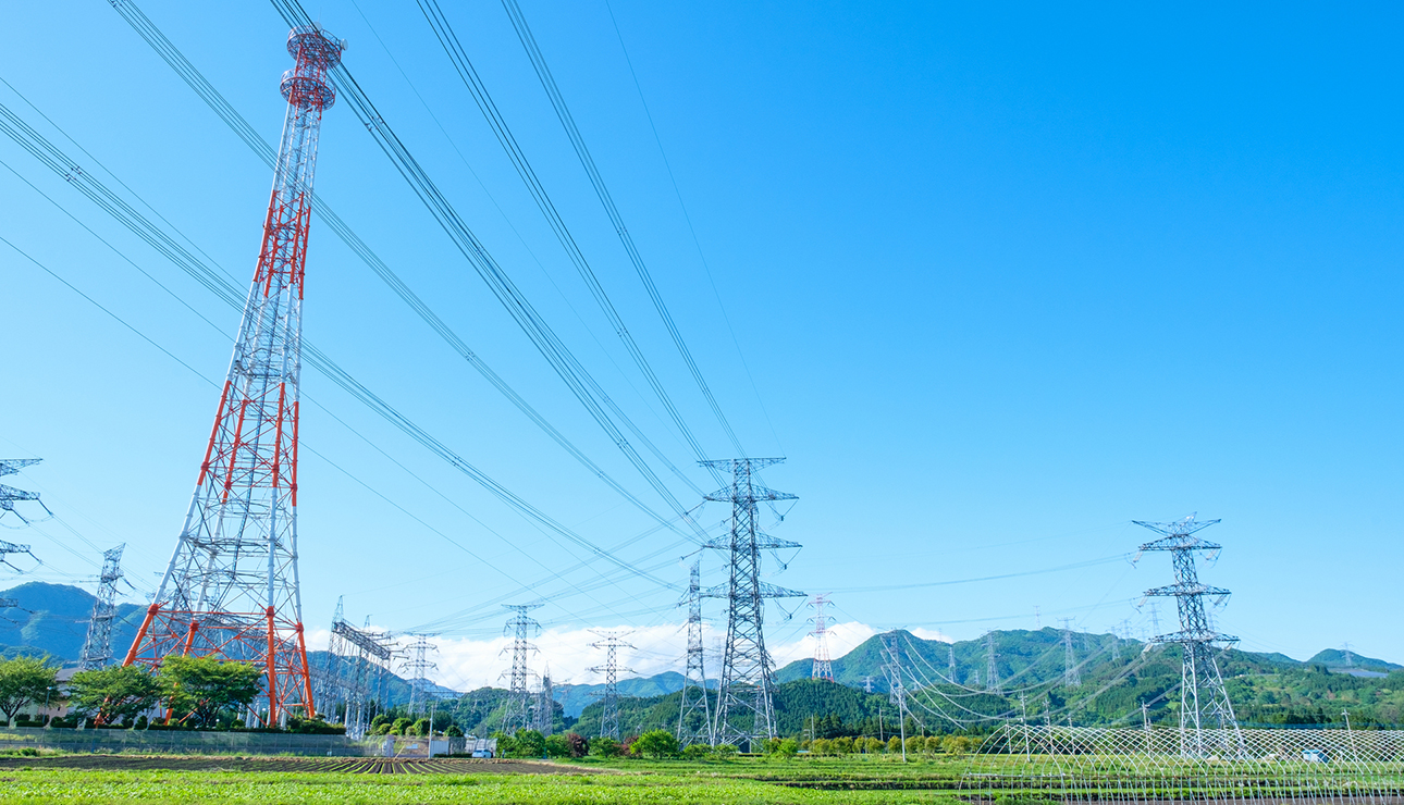送電網の画像